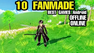 Top 10 FANMADE Games The Most Popular Anime Movie & Games for Android & iOS 10 Fan Games on Android
