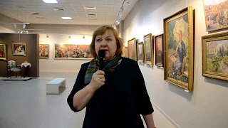 Видео-экскурсия по выставке «Ф.В. Сычков – "певец радости"». Первая часть.