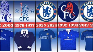 Chelsea Football Club Evolution Jersey 1905-2025 | History jersey football