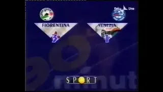 2001-02 (5a - 30-09-2001) Fiorentina-Venezia 3-1 [Chiesa,Nuno Gomes 2,Maniero] Servizio 90°Rai1