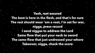 J. Cole - La Leakers Freestyle (Lyrics)