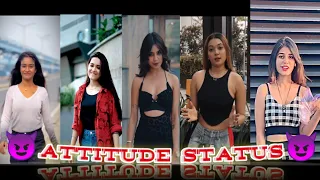 Girl Attitude Status 🔥😈 Girl Attitude 🤘😎 Royal Attitude ❤️‍🔥 WhatsApp Status ❤️ #attitude #trending