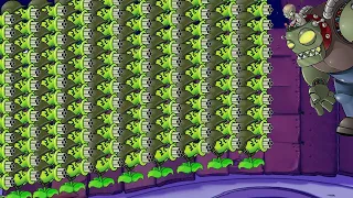 Plants vs Zombies | Mini Game | 9999 Gatling Pea vs Starfruit vs Zombies