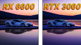 RX 6600 XT vs RTX 3060 - Which is Better?