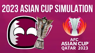 2023 Asian Cup Simulation | Countryballs