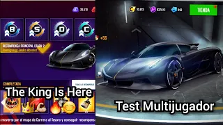 Asphalt 8, Koenigsegg Jesko Absolut, The King Is Here 👑🔥😎😊, Multiplayer Test After Update 58