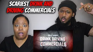 American Couple Reacts "TOP 10: SCARIEST DRINK DRIVING PSAs"