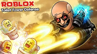 Roblox : Toilet Tower Defense #50 🚽 ส้วมนักวิทยาศาสตร์ แปรพักตร์สุดโหด  !!!