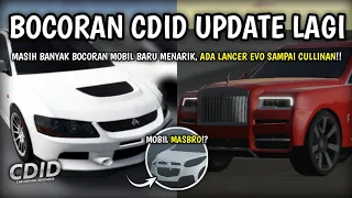 BOCORAN Mobil Baru Mendatang CDID NEXT UPDATE Ada EVO Sampai CULLINAN!! | CDID Roblox Part 3