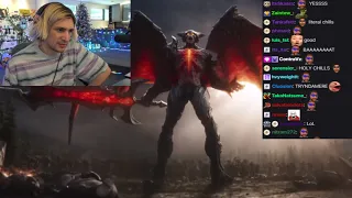 xQc Reacts to League of Legends Season 2024 Trailer