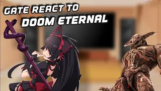 GATE react to Doom Eternal: Icon of Sin | Gacha reacts