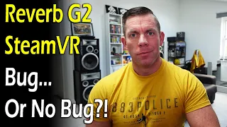 HP Reverb G2 SteamVR... Bug Or No Bug?