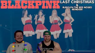 BLACKPINK - Last Christmas & Rudolph The Red-Nosed Reindeer REACTION