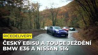 Český EBISU! Skvělý TOUGE ježdění I BMW E36 a Nissan S14