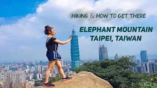 TAIPEI Travel : Elephant Mountain Hike & How to Get There 台北象山步道& 怎麼去