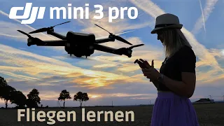 DJI MINI 3 PRO Anfänger Tutorial - Drohne Starten, Steuern, Landen, DJI Fly App...