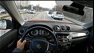 [POV Driving] Suzuki Vitara 1.4 Turbo Allgrip 6 Speed Manual | City Driving | Aggressive moments