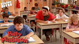 Adam Sandler Yells At Children | Billy Madison (1995) | Screen Bites