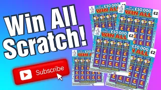 Friday Scratch 😄 £2 Win All Scratch Cards 🤯 UK scratch cards