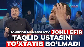 TAQLID USTASINI TO'XTATIB BO'LMADI // JONLI EFIRDAN PARCHA