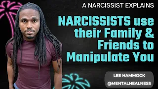 #Narcissists will use their family and friends as tools of #manipulation against you