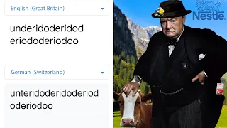 "underidoderidoderiododeriodoo" in different languages meme | Part 4