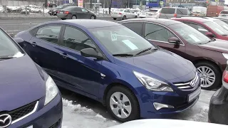 Пустой Hyundai Solaris за 840тр