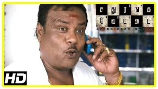 Sathuranga Vettai Scenes | Ilavarasu takes care of the snake | Natraj tricks Ilavarasu to spend more