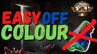 How to get Easy Off Colors on your items in Path of Exile | Vorici |The Forbidden Sanctum League