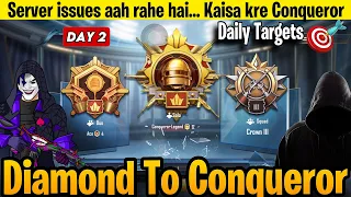 🇮🇳DAY 02 - GOLD TO CONQUEROR RANKPUSH TIPS | DAILY PLUS TARGET SOLO RANKPUSH TIPS AND TRICKS