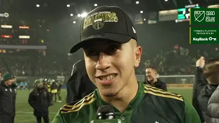 FIELD INTERVIEW | Marvin Loría on winning another trophy: "It's a great feeling being home"