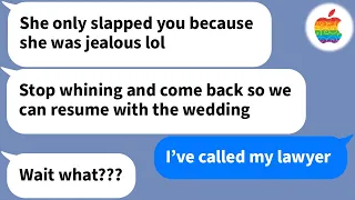 【Apple】 My fiancé's ex-girlfriend slapped me at my wedding…