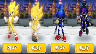 Sonic Forces Speed Battle - Super Sonic Runners vs Metal Runners - All 63 Characters Unlocked Game