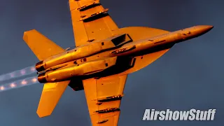 US Navy Twilight Mega-Demo! - EAA AirVenture Oshkosh 2022