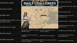 Daily Challenges Madam Nazar Condor Ram Wild Carrot Locations RDR2 Red Dead Online (9/5/20)