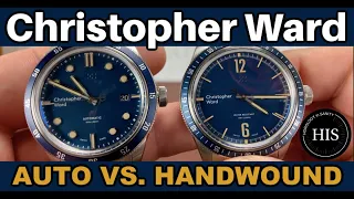 Christopher Ward C65 Trident Auto & Handwound ↔️ Side-by-Side Review