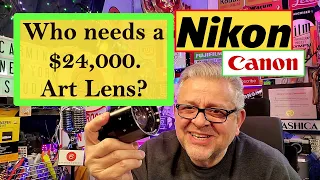 Lens for Art Photography Kowa 77mm f1.1 Review Nikon Leica SL Camera $20 Macro Industrial Class 334
