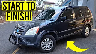 My Plan to Flip This CRV For $3,000 Profit!