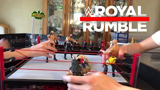 wwe action figure royal rumble match