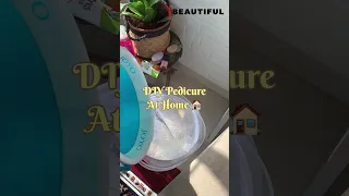 DIY Pedicure Procedure To Relax Your Tired Feet | Body Care Routine | Be Beautiful #Shorts