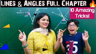 Lines and Angles🔥 Class 9 | Class 9 Maths Chapter 6 | Complete Lines and Angles One Shot  With Trick