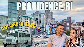 Our ULTIMATE Road Trip in PROVIDENCE, RHODE ISLAND! Travel Guide + Delicious Food! | Bus Life USA