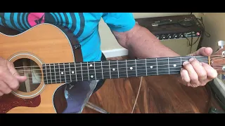 Doc Watson guitar lesson - “Deep River Blues” played in slow motion.