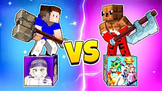 😱 ЭПИЧНАЯ БИТВА: Аниматроники Лаки Блок vs ВАНЕССА ЛакиБлок FNAF 9 в Майнкрафт !