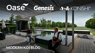 Modern Koi Blog #5339 - Der nigelnagelneue Teich von Denis & Silke