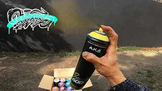 RESAKS - 🔥 Testing Super 600 Spray Cans Of AKA Colors 🔥 [ Big Graffiti Letters ]