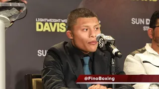 ISAAC CRUZ SIN MIEDO LE DICE A GERVONTA TANK DAVIS & FLOYD MAYWEATHER, VENGO A GANAR