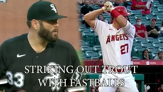 Lance Lynn turns Mike Trout into a bad hitter, a breakdown