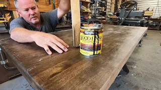 Refinishing a Sticky Table Top