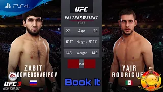 Dream Matchup! EA SPORTS UFC 3 - Zabit Magomedsharipov Vs. Yair Rodriguez (DabTV Gaming)